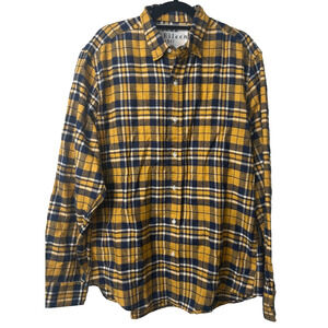 Frank & Eileen Finbar Plaid Button Down, Size Men’s Medium Italian LS Shirt A4